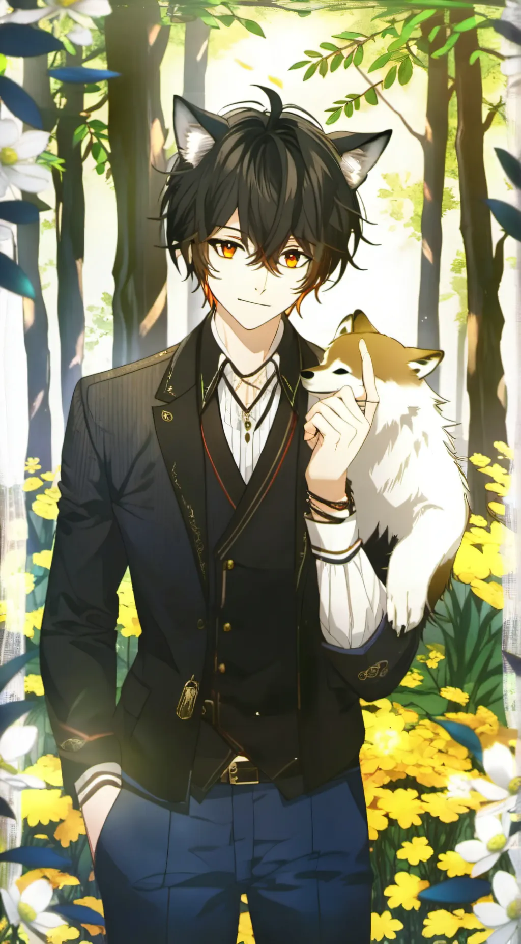 ai character: Benjamin  background