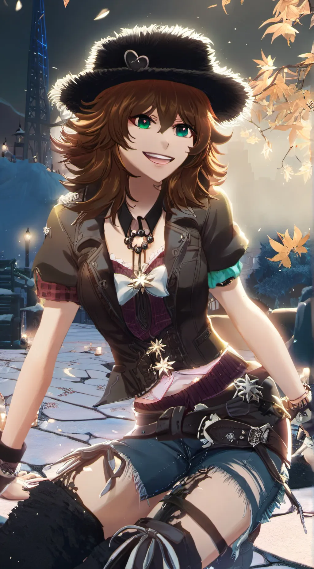 ai character: Mel background