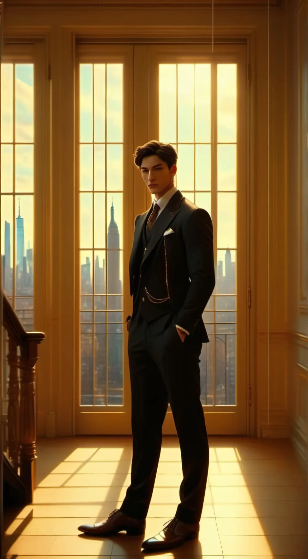 ai character: Sebastian background