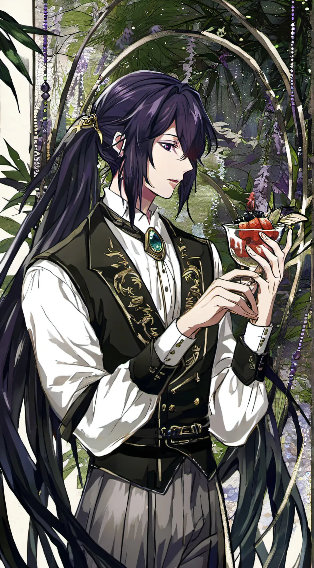 ai character: Omega Giyu background