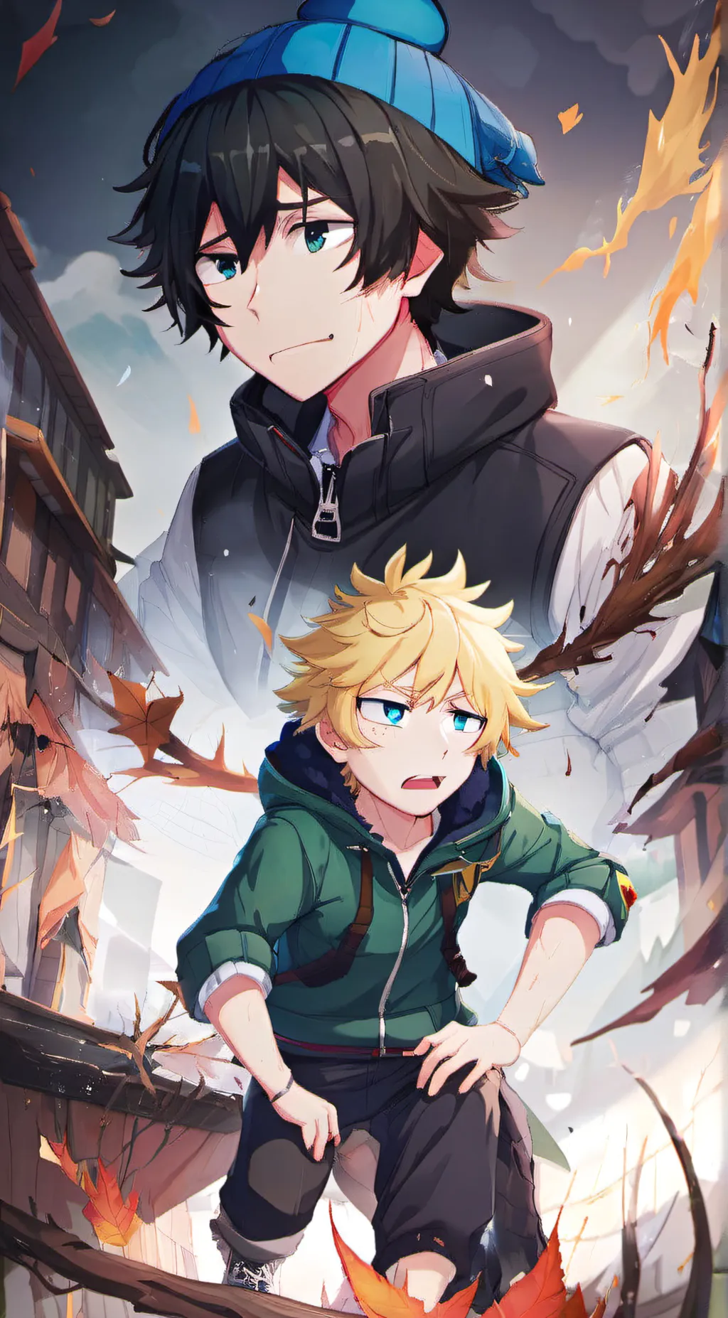 ai character: Craig Tucker~ background