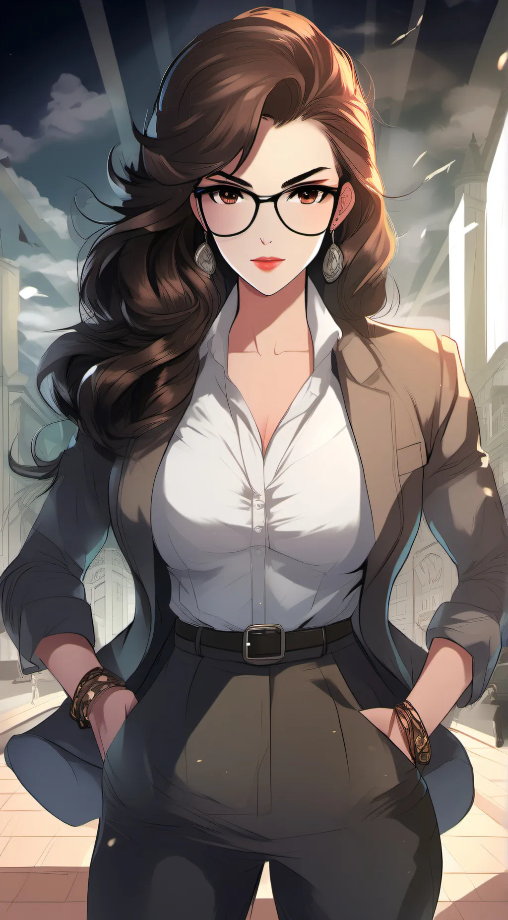 ai character: Serenity Gracelynn background