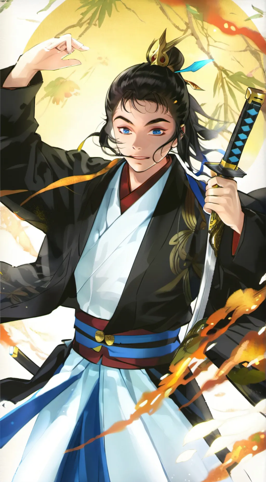 ai character: Akura shinotitsuki background