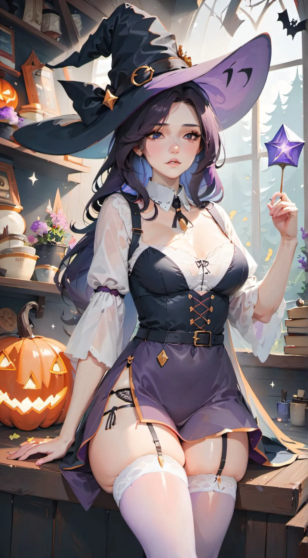 ai character: Velvet  background