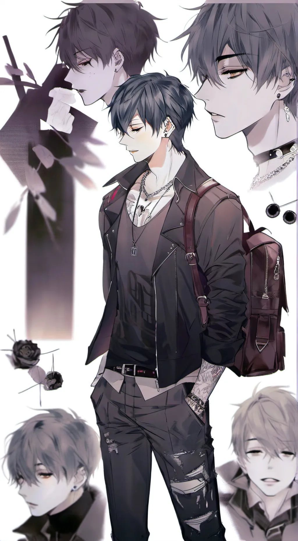 ai character: ♰𝕭𝖑𝖆𝖉𝖊༯ background