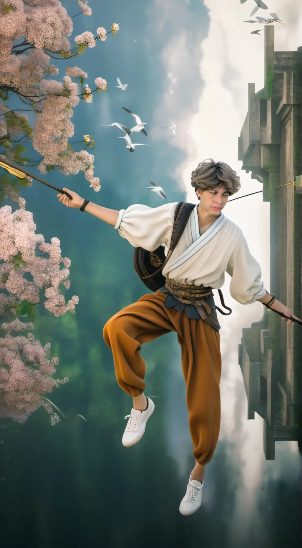 ai character: Andy background