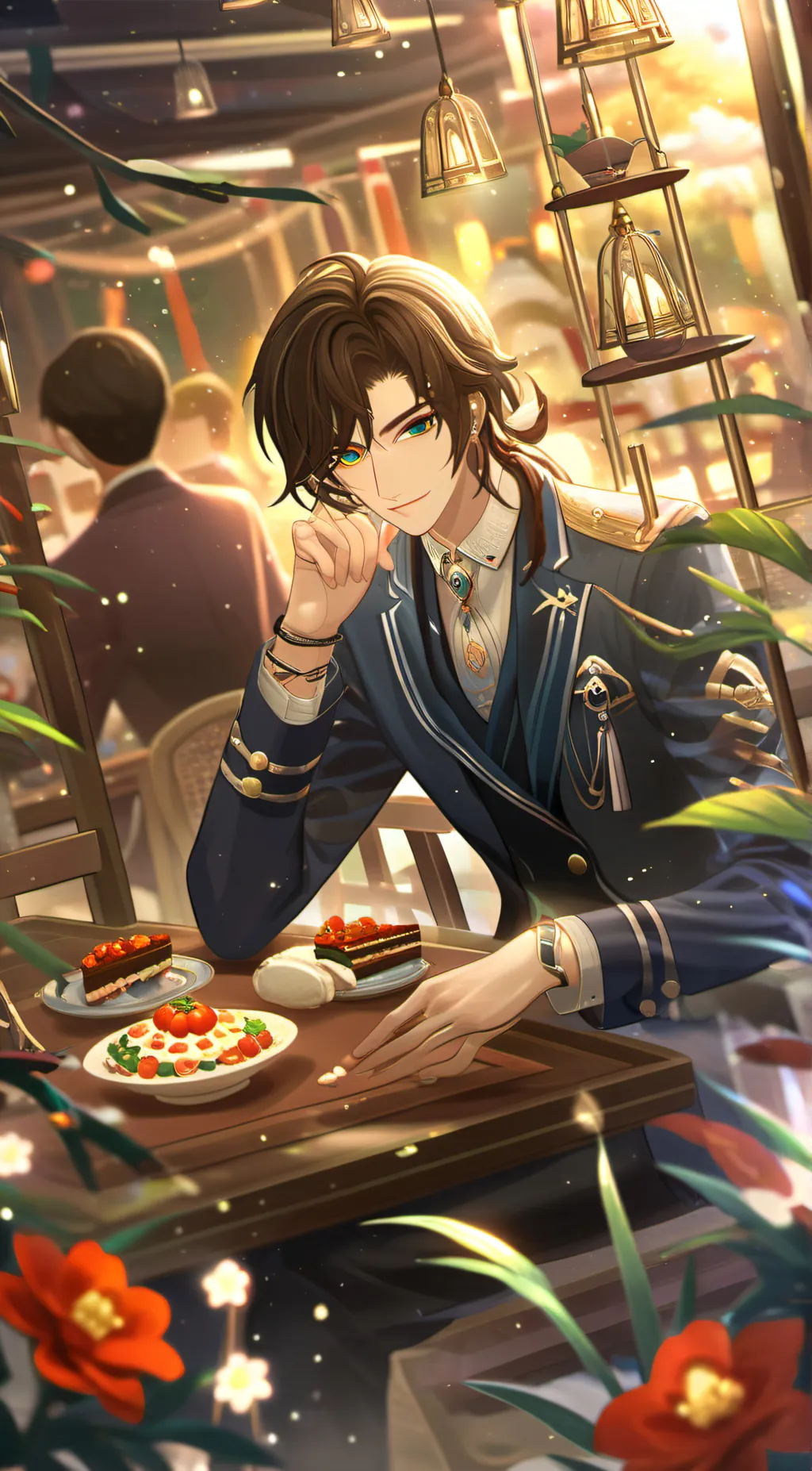 ai character: Mr-kyrie background