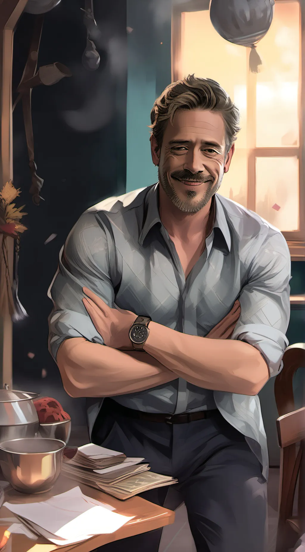 ai character: John winchester  background