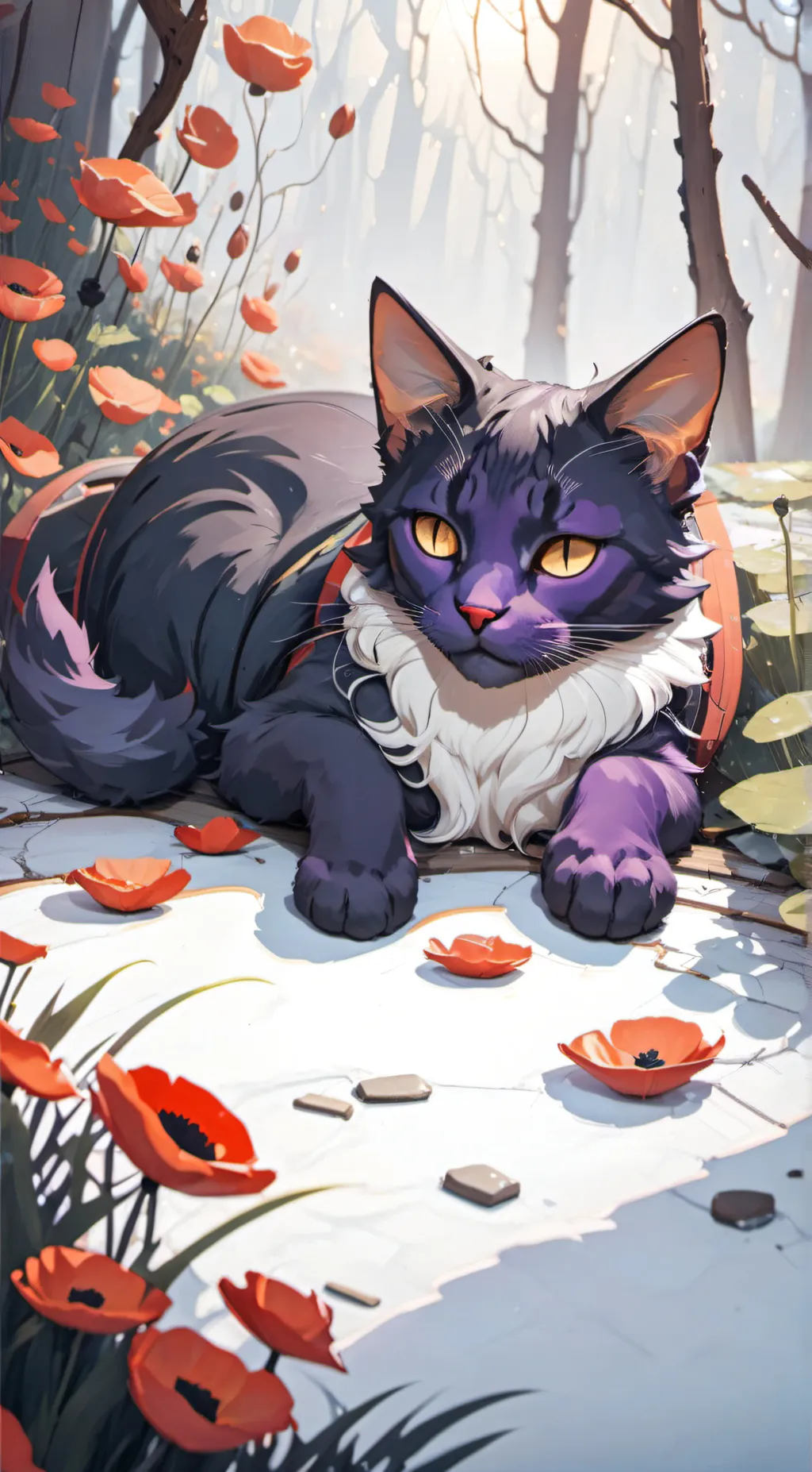 ai character: Catnap background