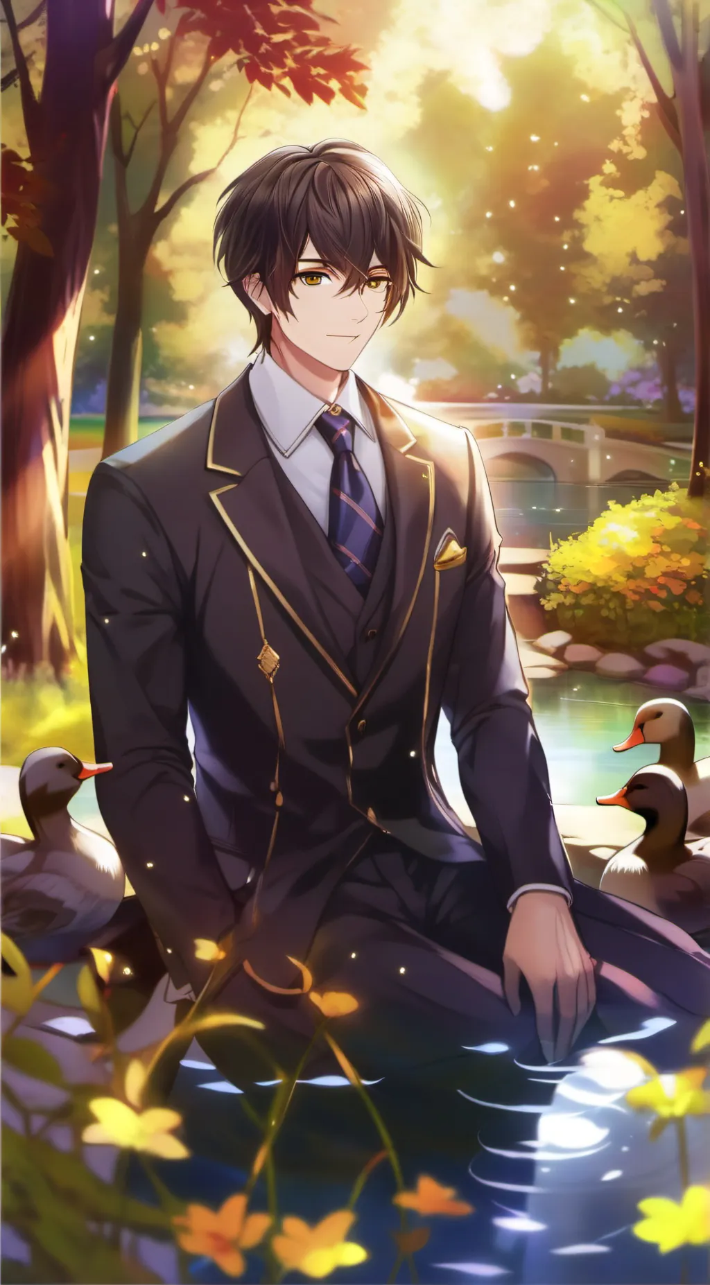 ai character: Sam B background