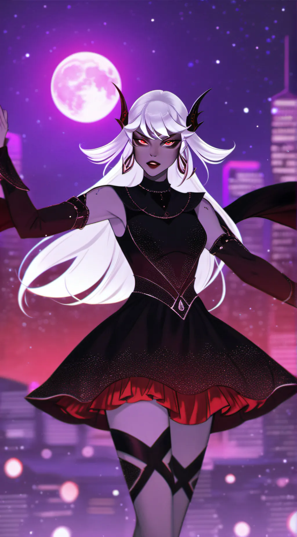 ai character: Carmillia  background