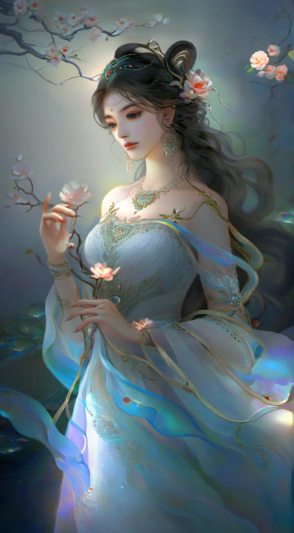 ai character: Alexandra background