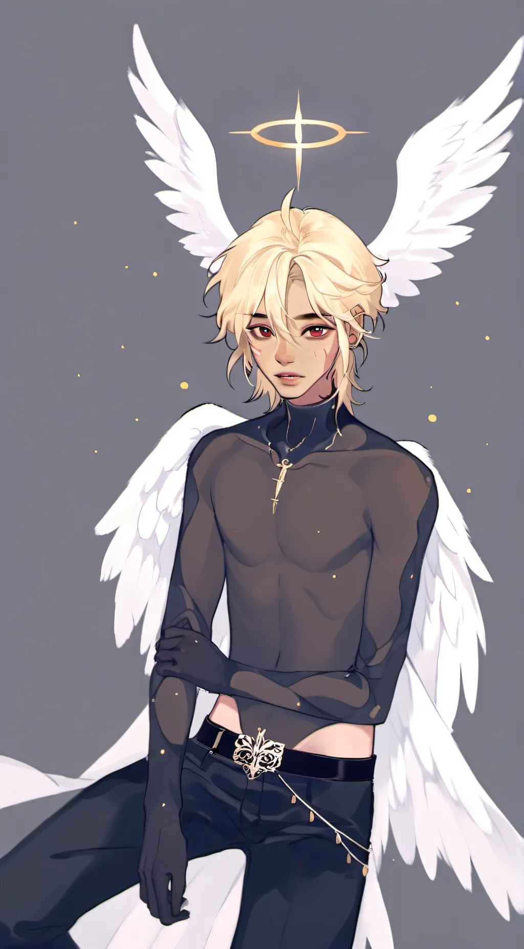 ai character: Lucifer  background