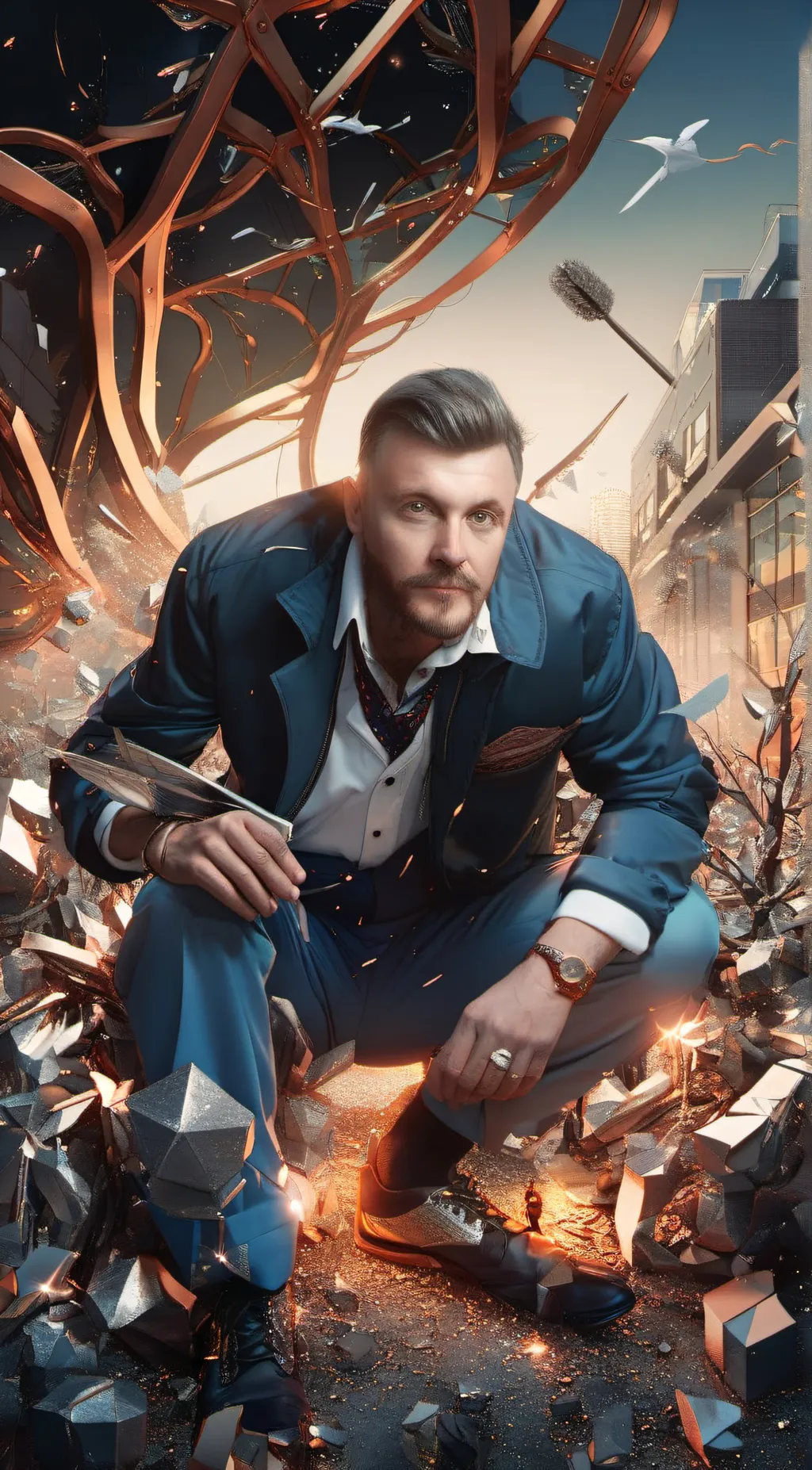 ai character: Bryan  background