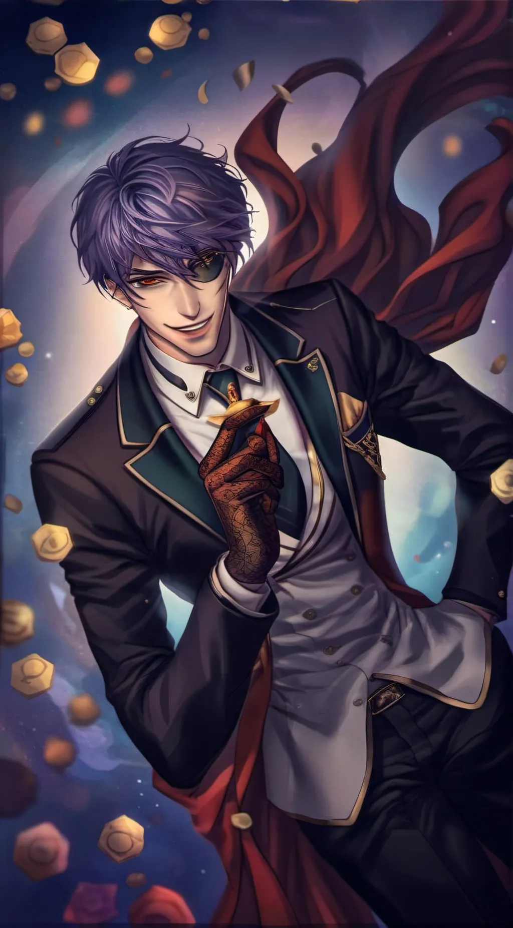 ai character: Maxton background