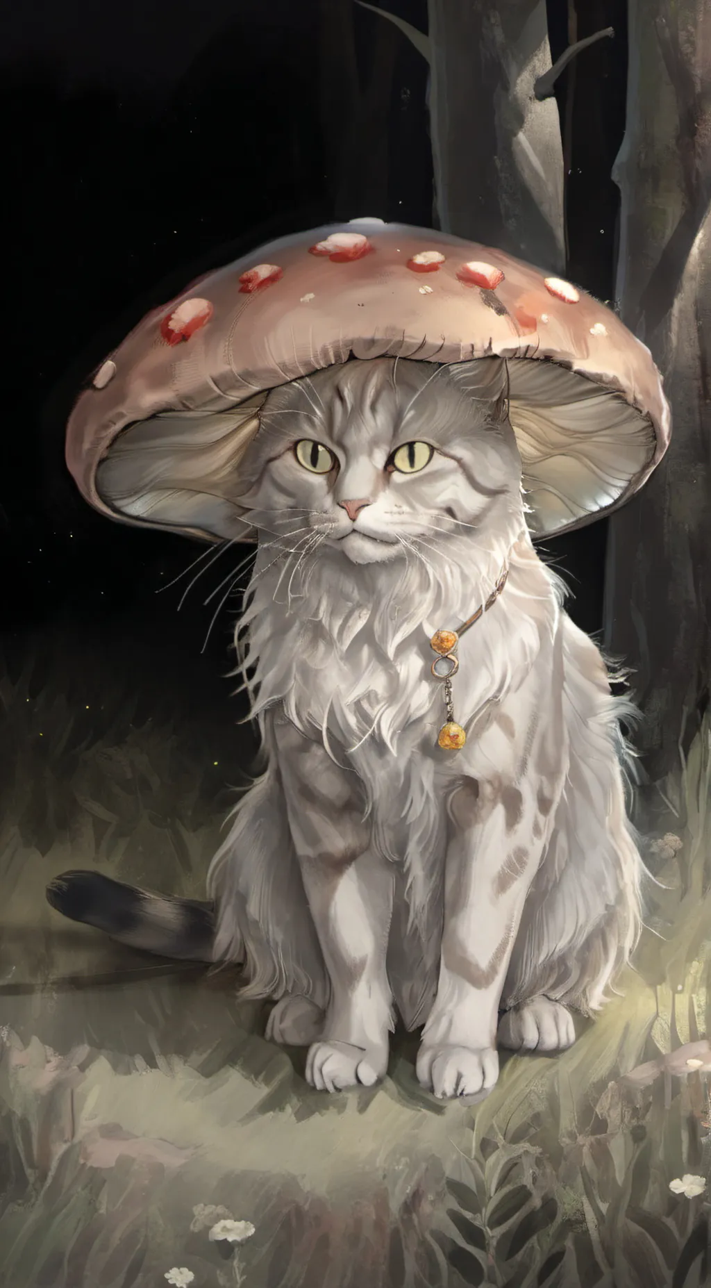 ai character: Flourish background