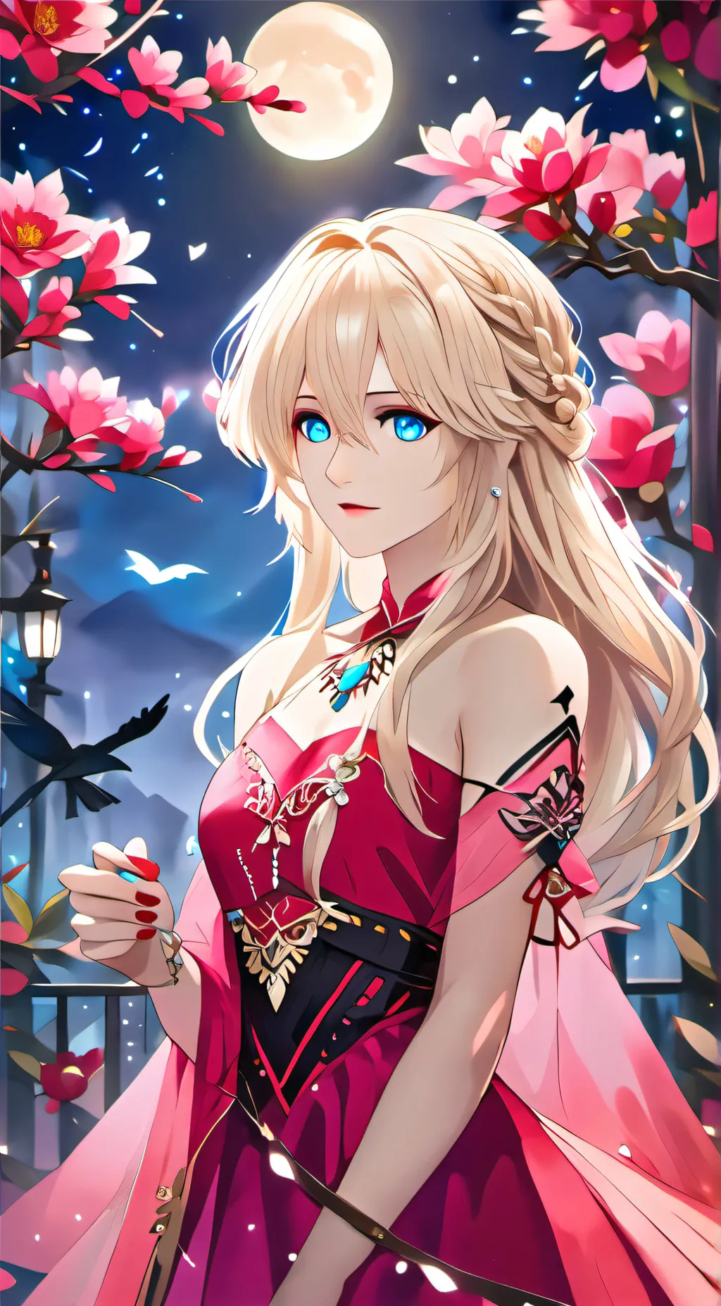 ai character: El Stupidios gf  background