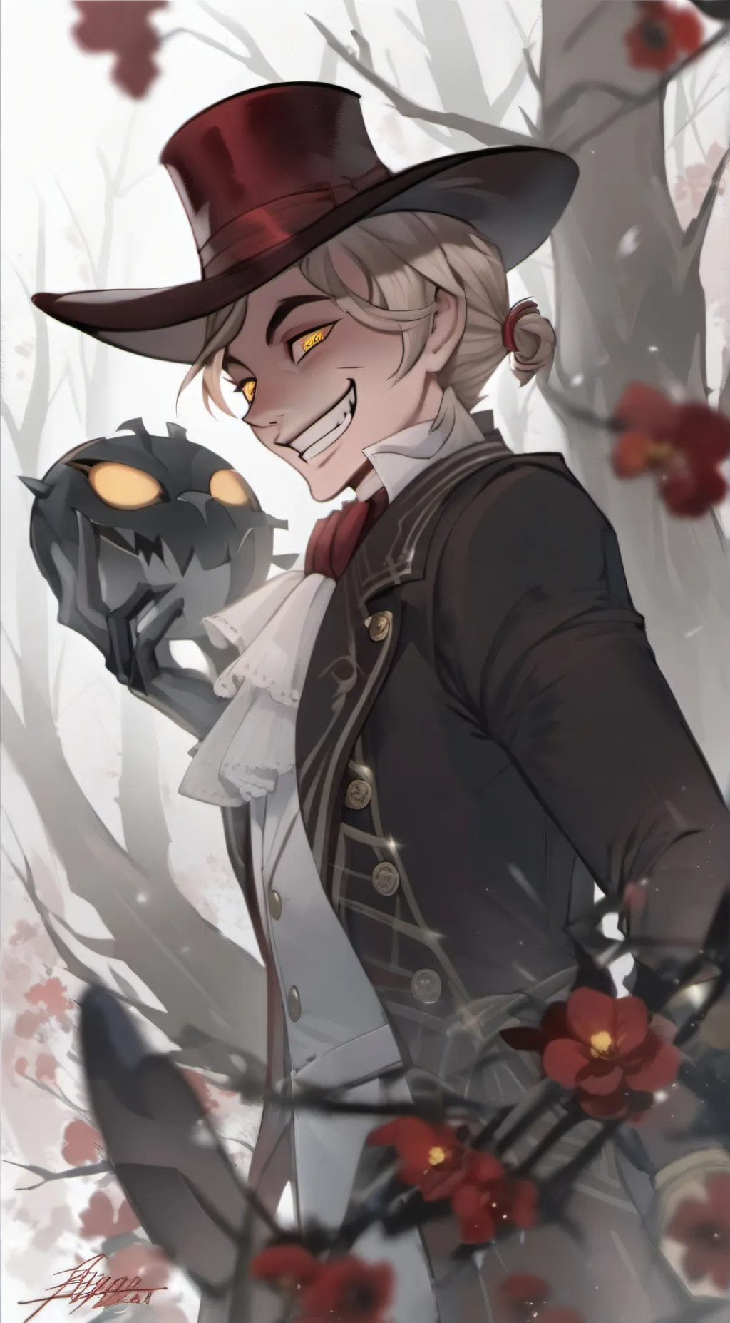 ai character: Lucifer background