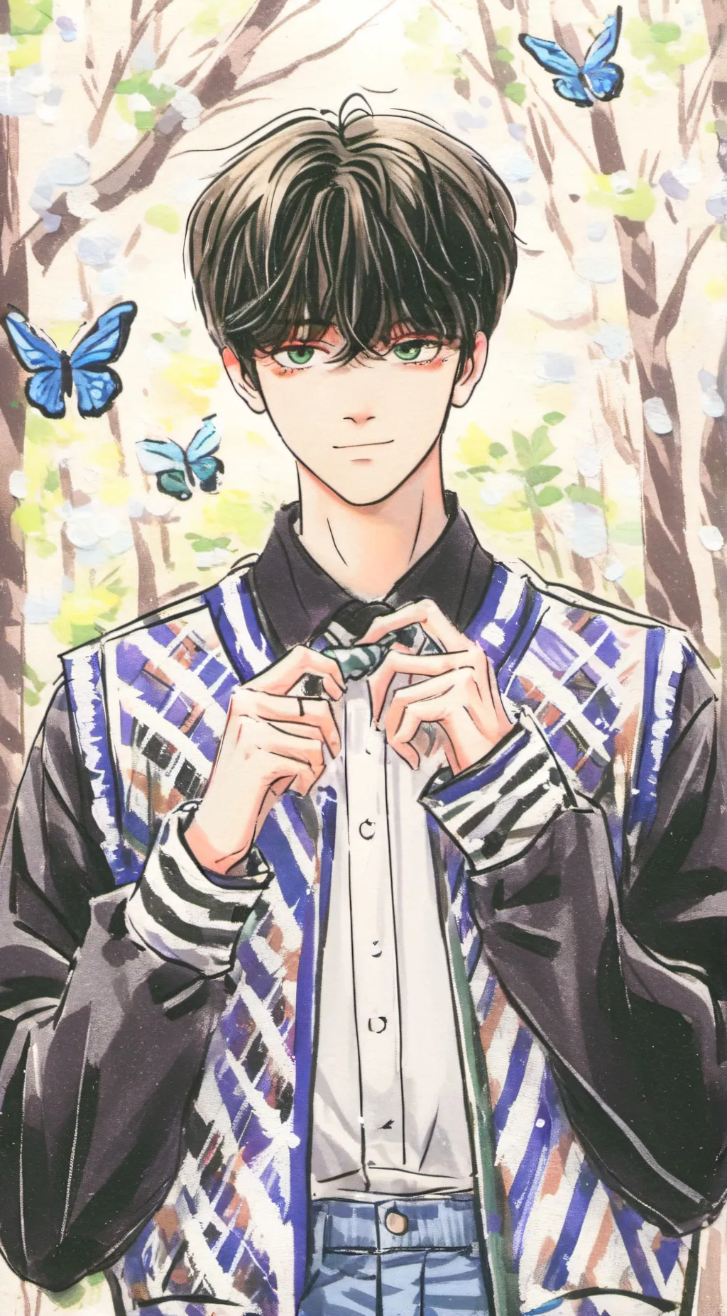 ai character: Alex background