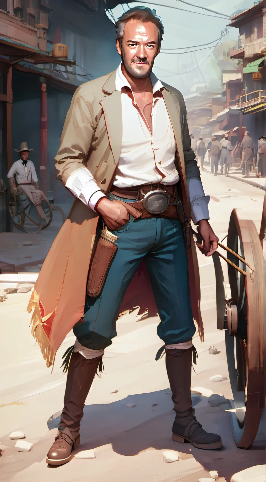 ai character: Grandpa Robert background