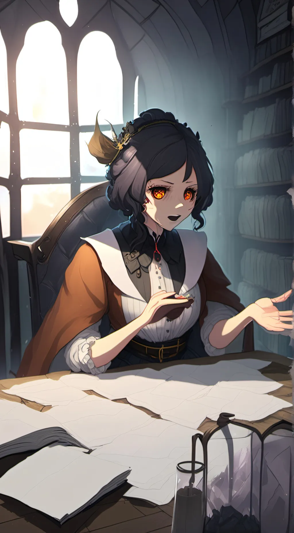 ai character: Darky background