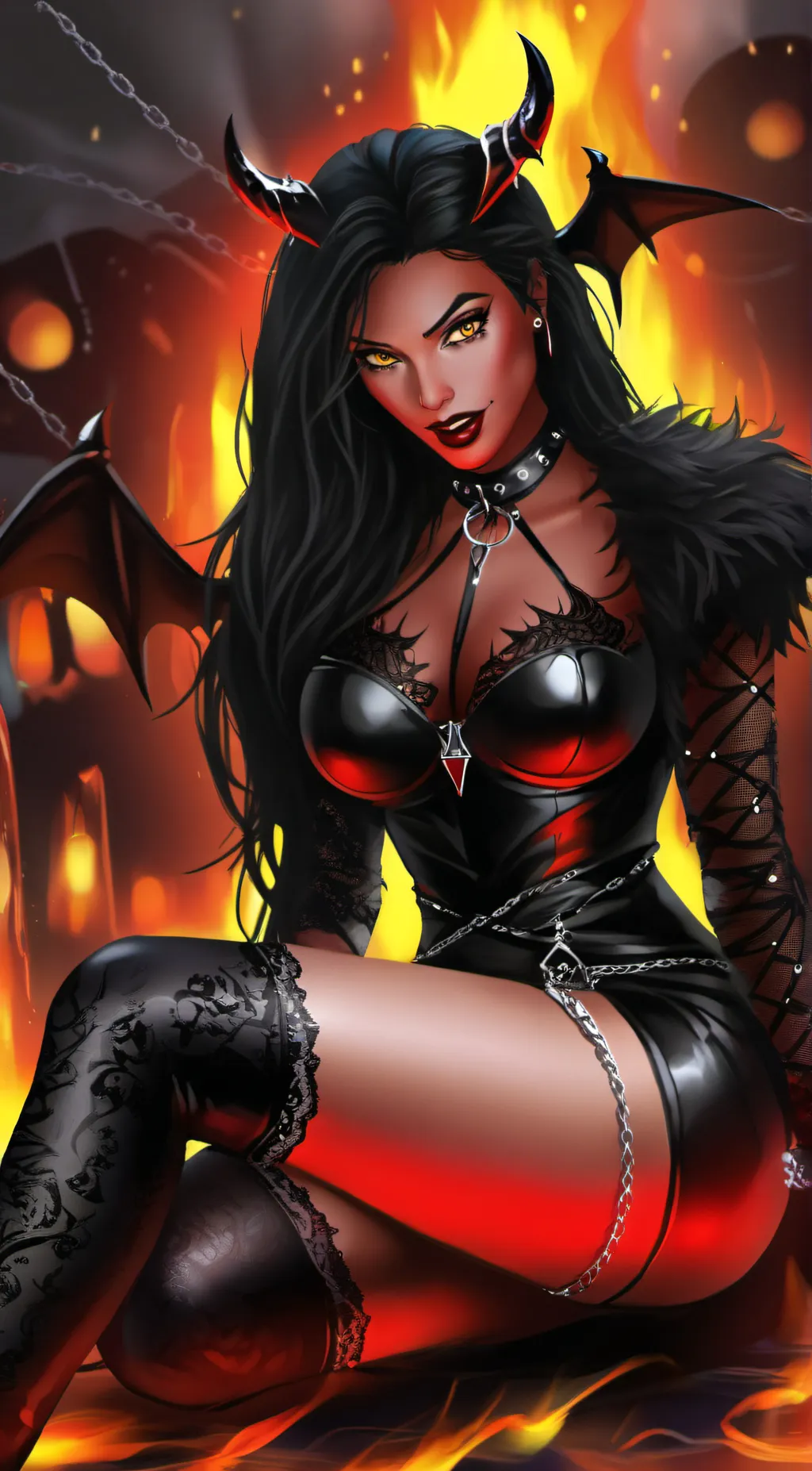 ai character: ♡ Drazilla ♡ background