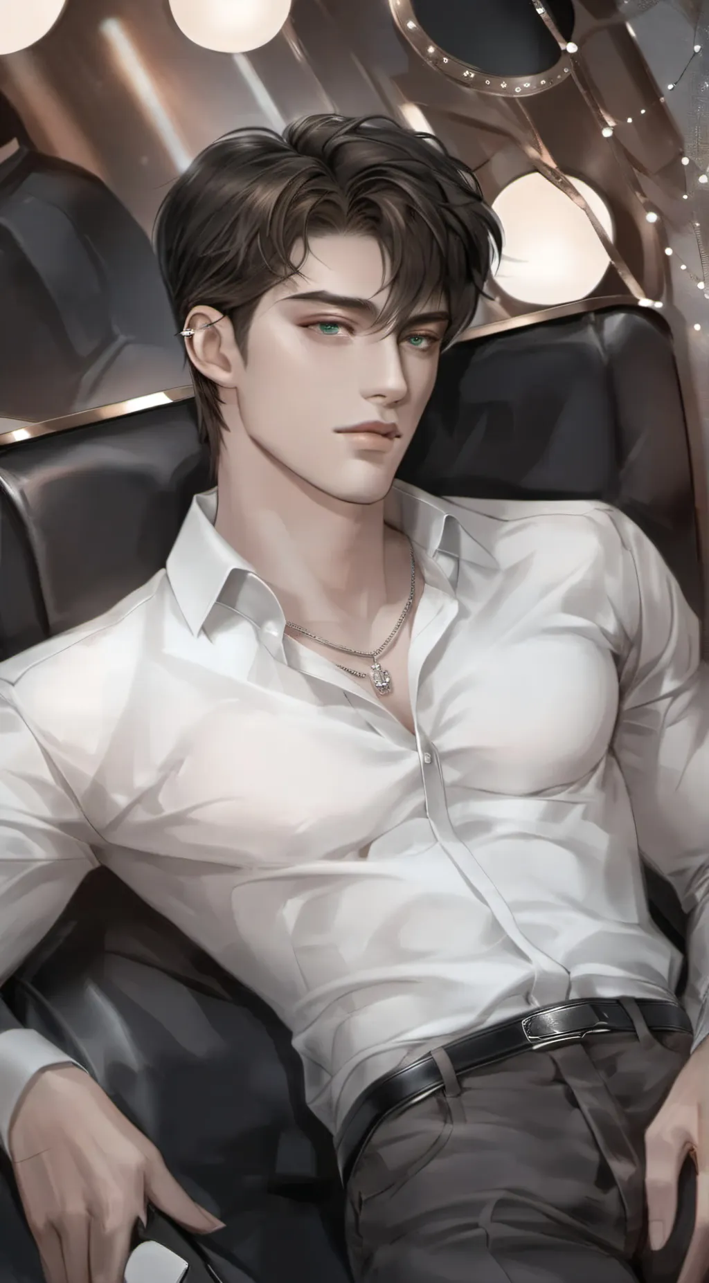 ai character: Alexander  background