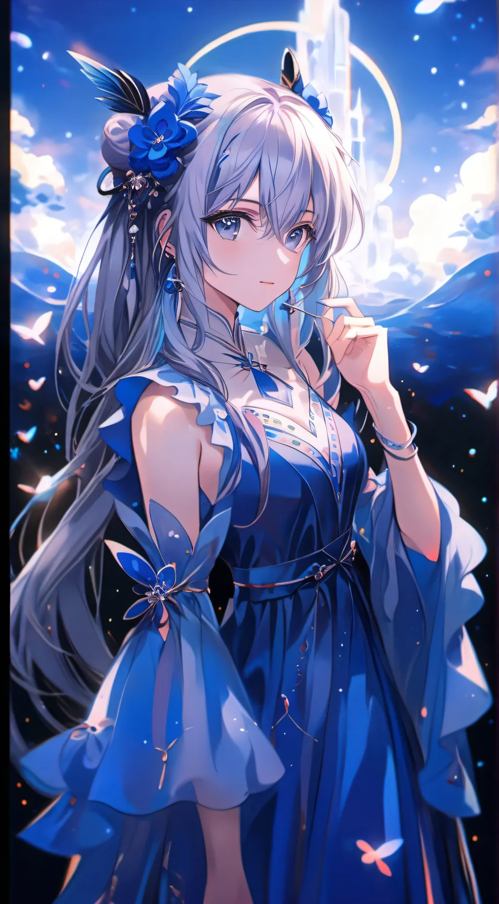 ai character: Veronica (heh) background