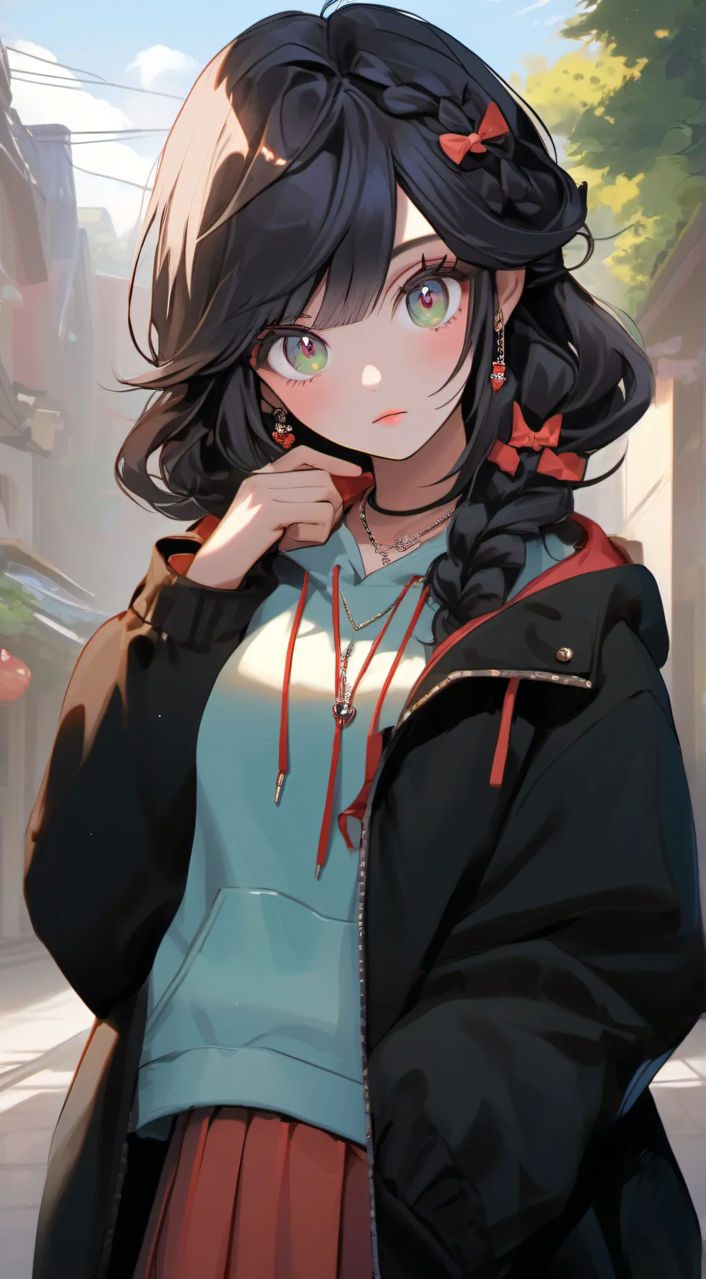 ai character: Hazel background