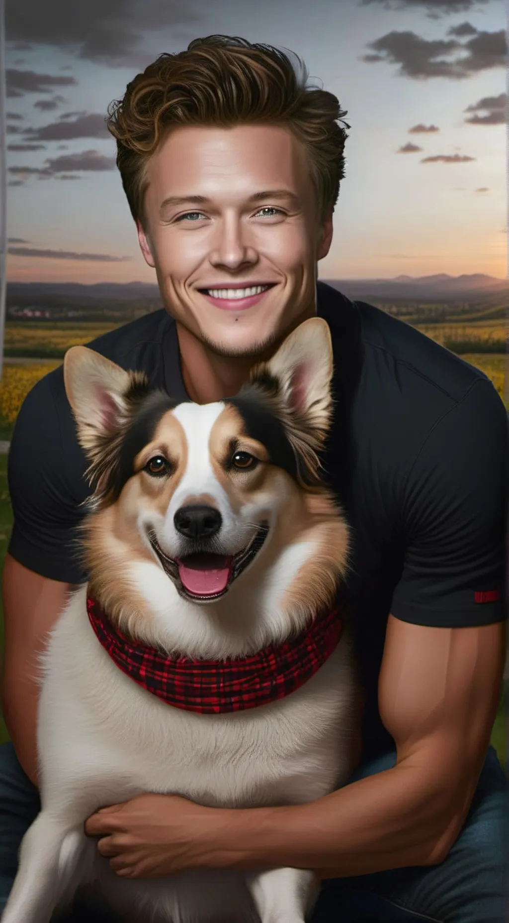 ai character: ray ray background