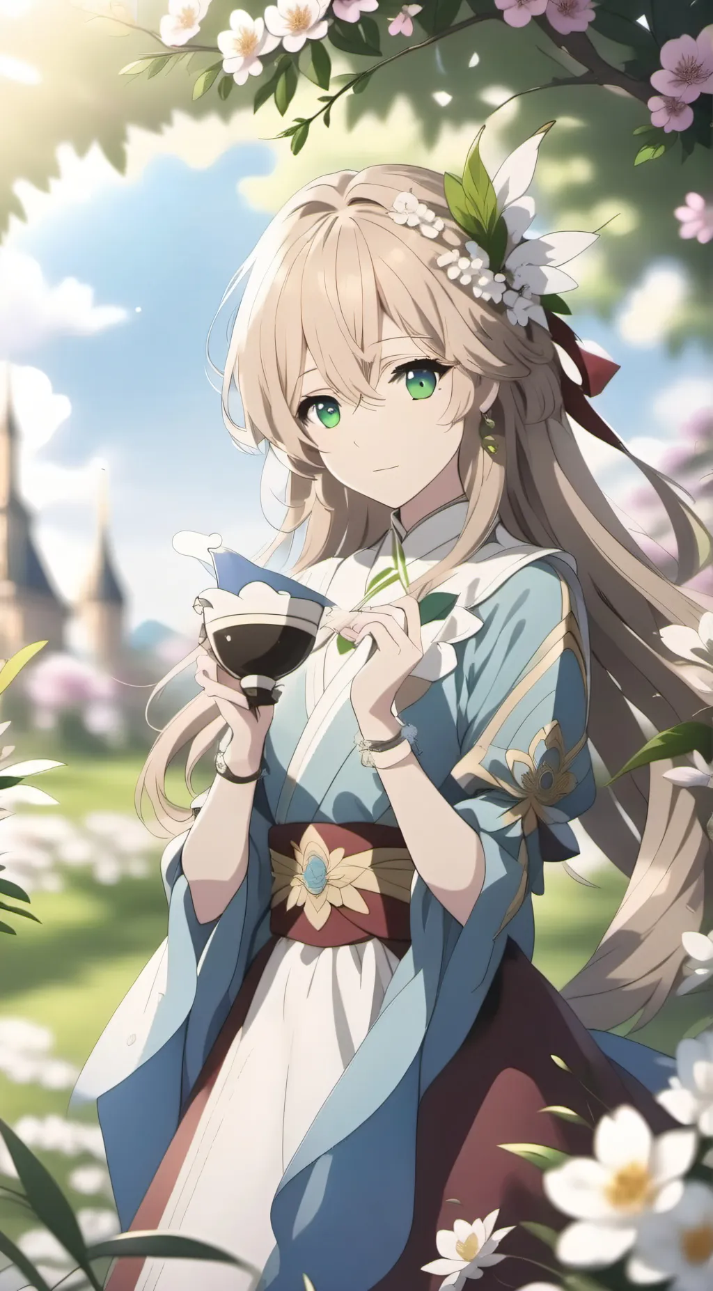 ai character: Elena  background