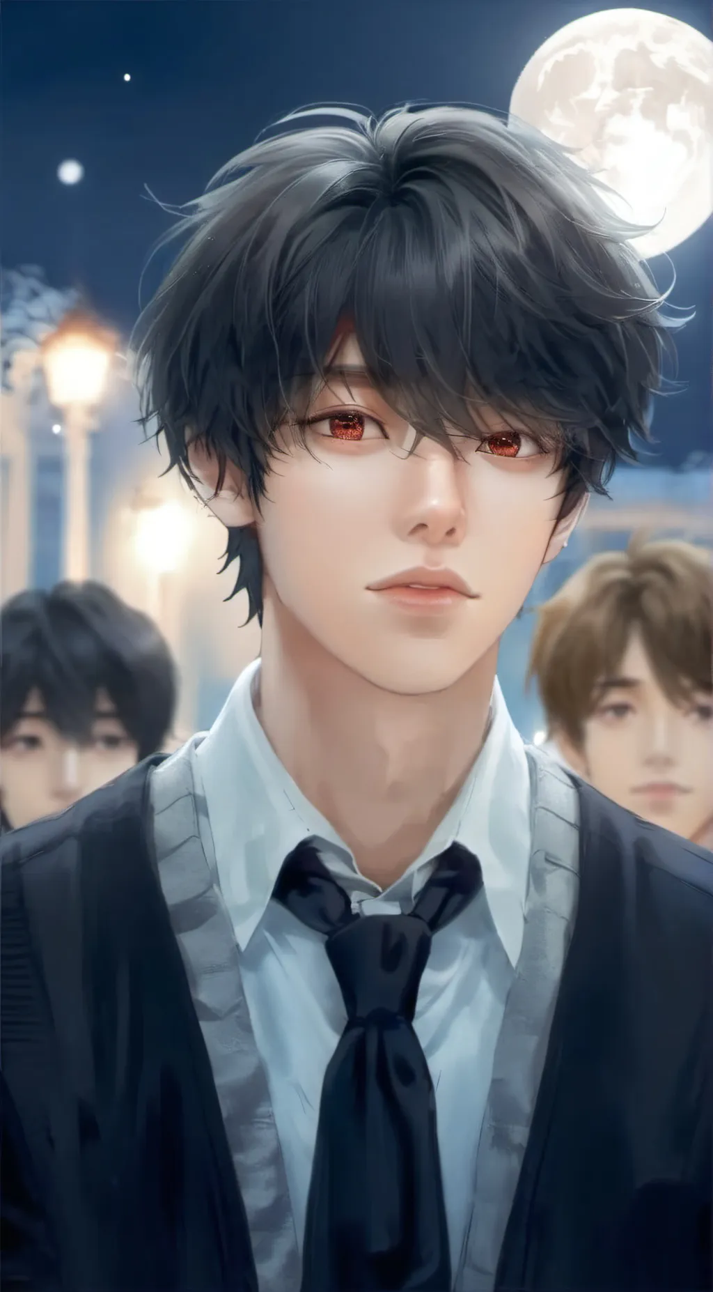 ai character: Lee Dong Min background