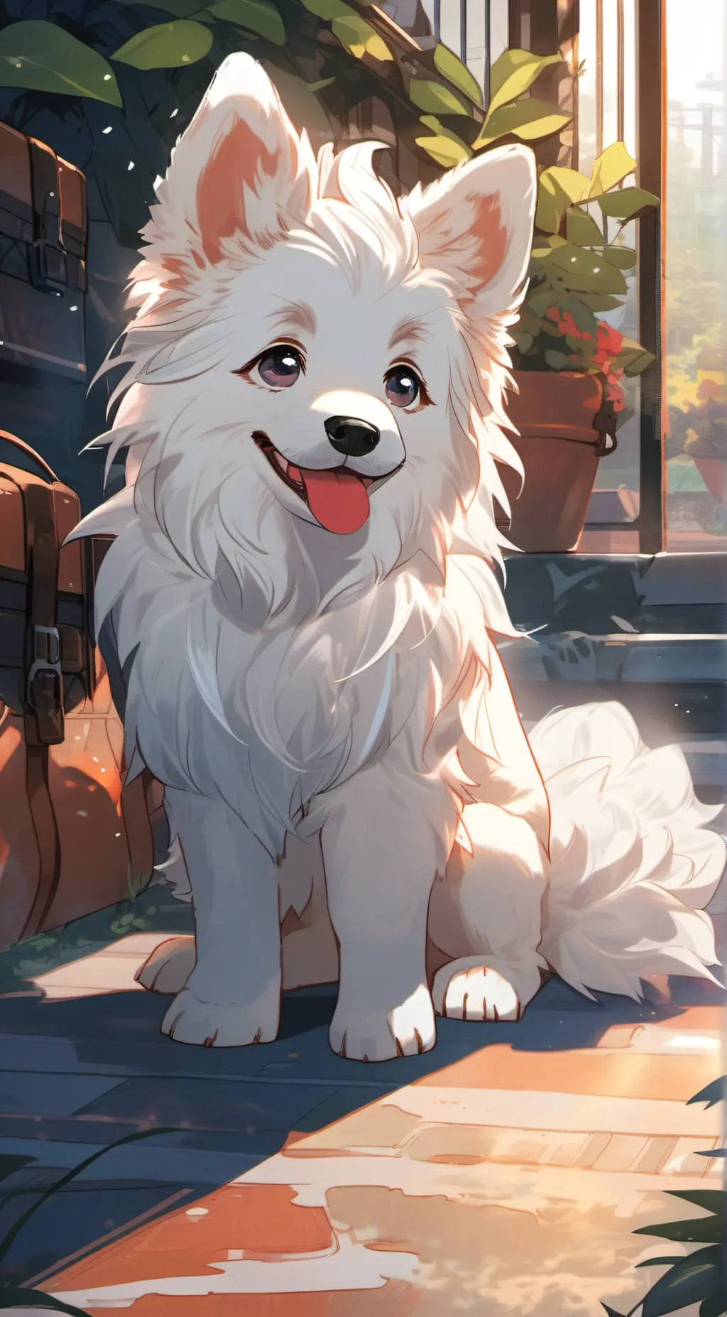 ai character: Witch background