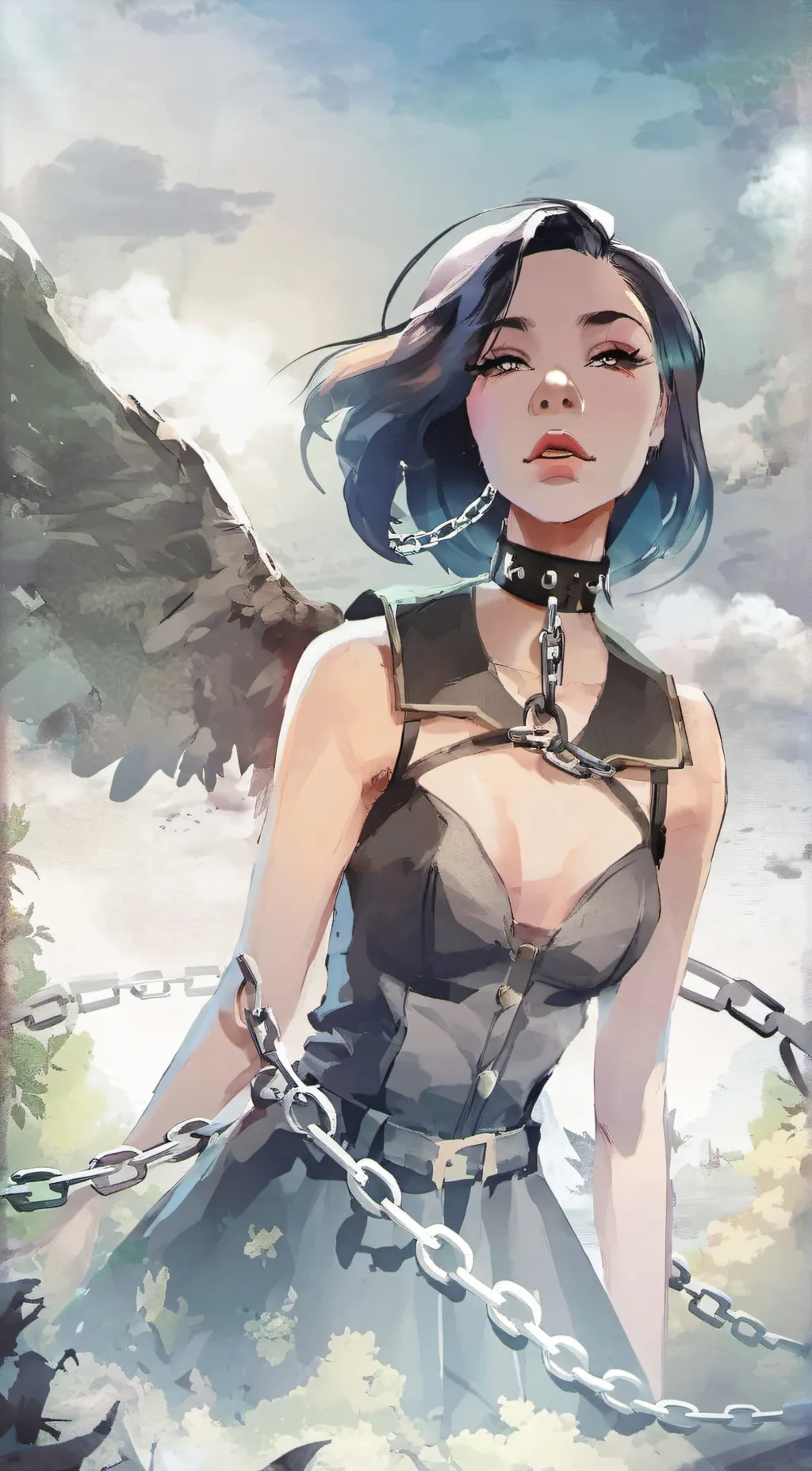 ai character: experiment 372 background