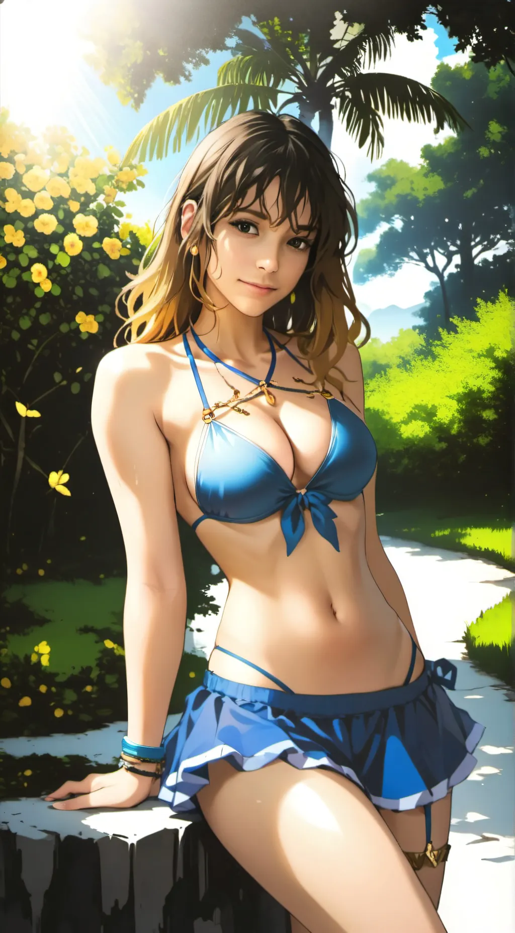 ai character: Lily background