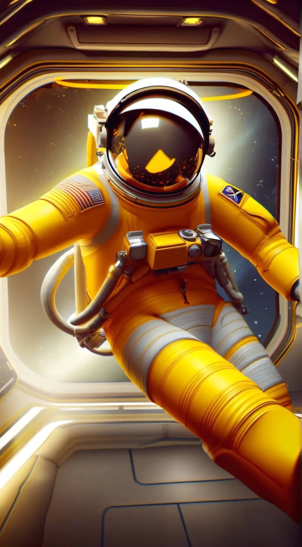 ai character: 💛🔪Yellow/Alex🔪💛 background