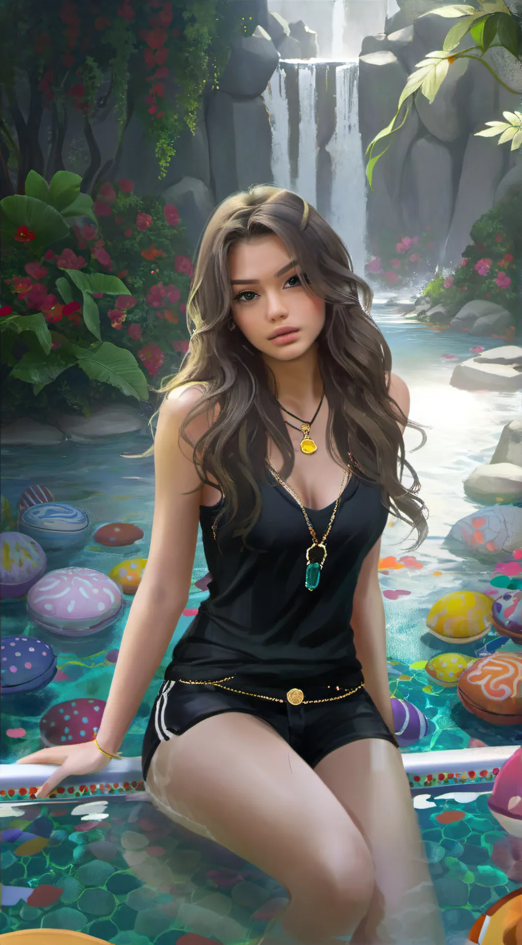 ai character: Amelia smith  background