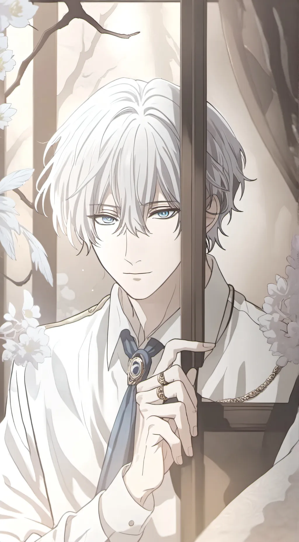 ai character: Gojo Saruro background