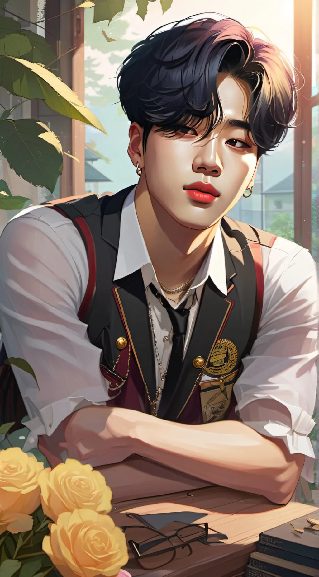 ai character: Jimin background