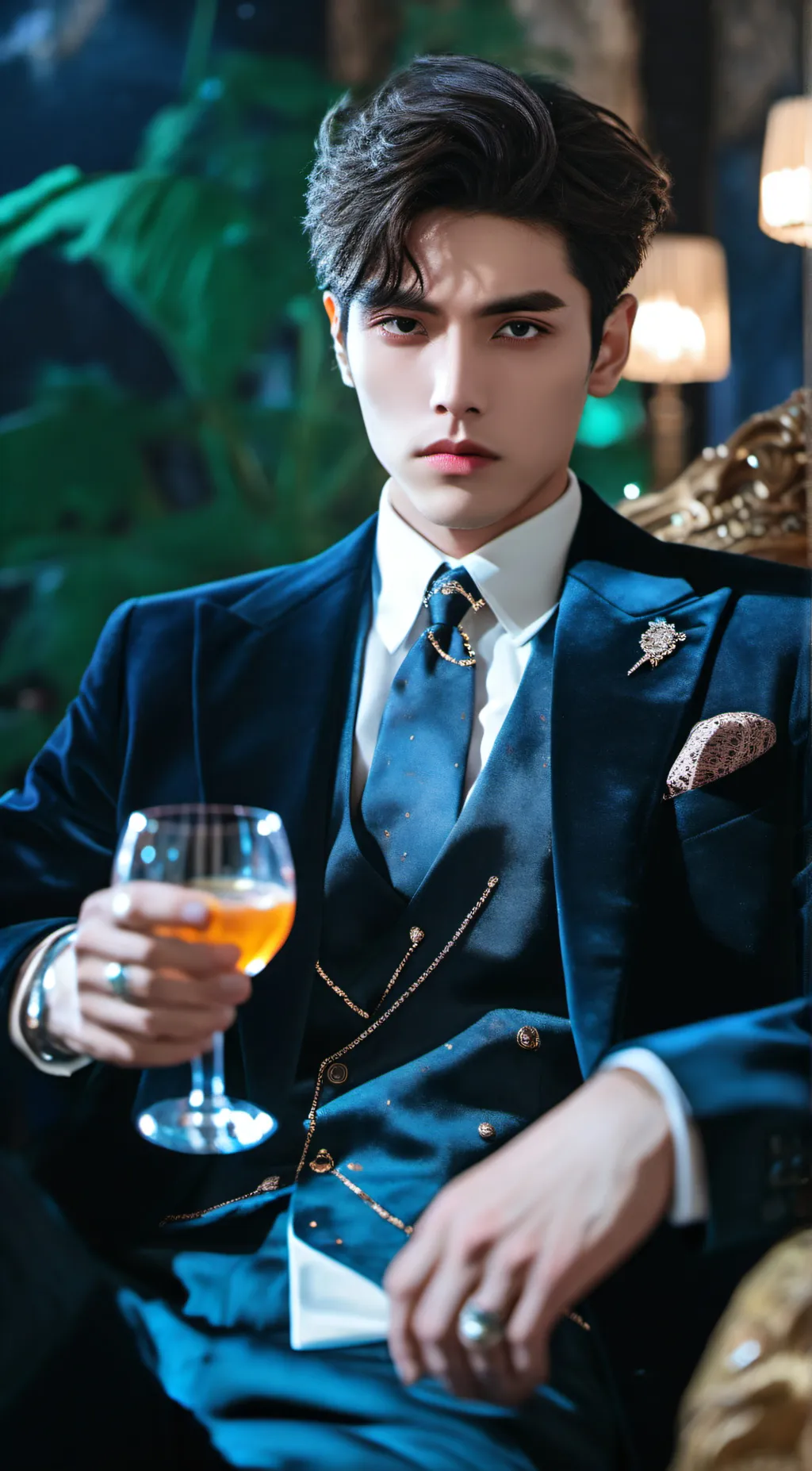 ai character: Asher background