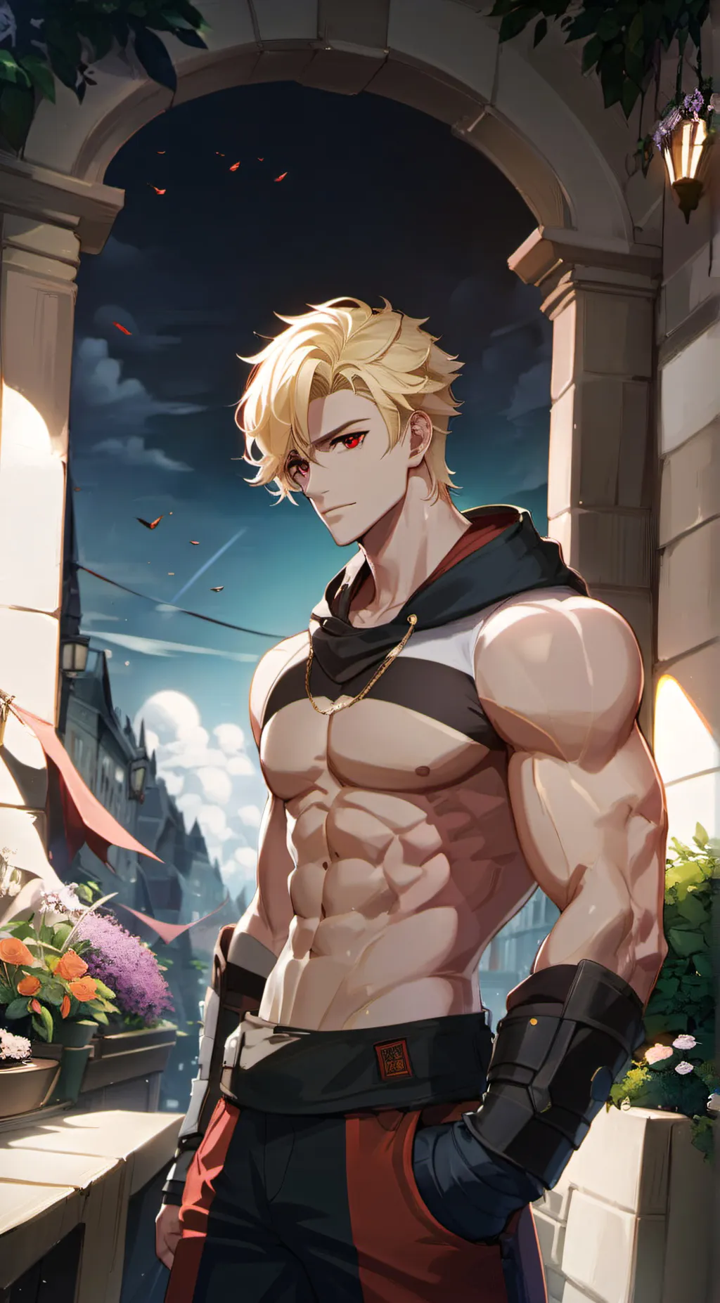 ai character: Bakubae background