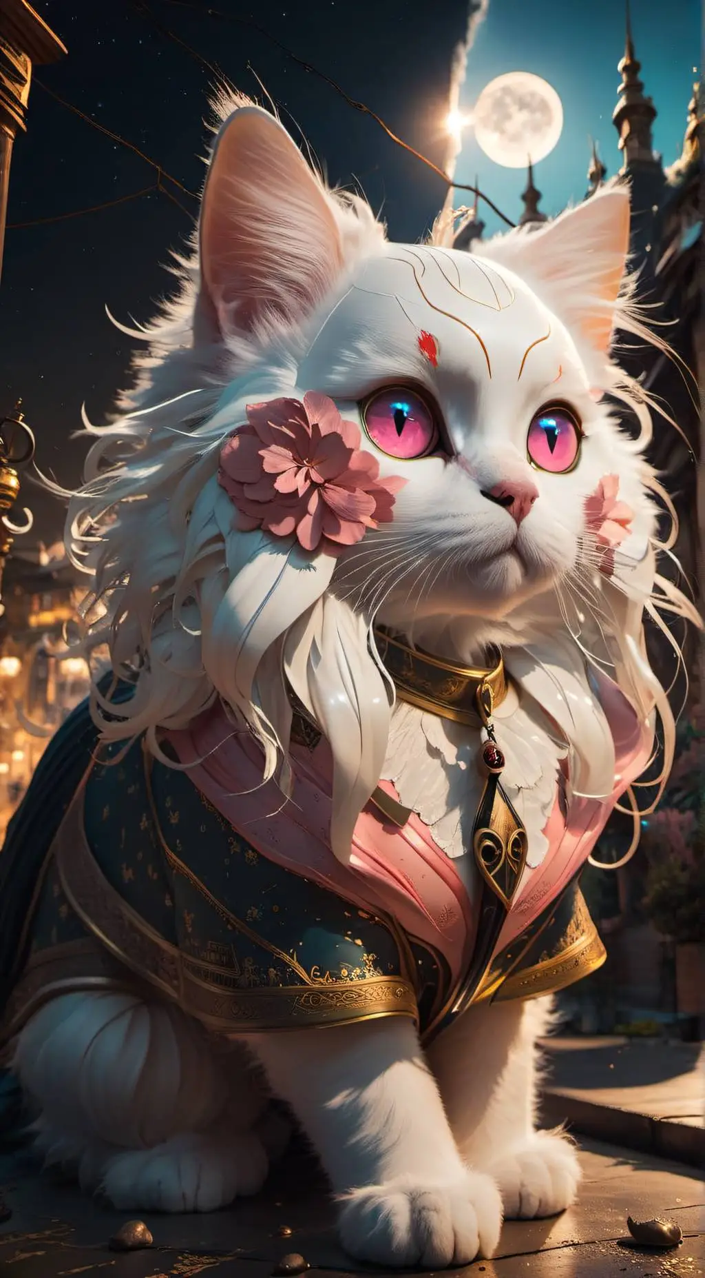 ai character: Rose 🌸  background