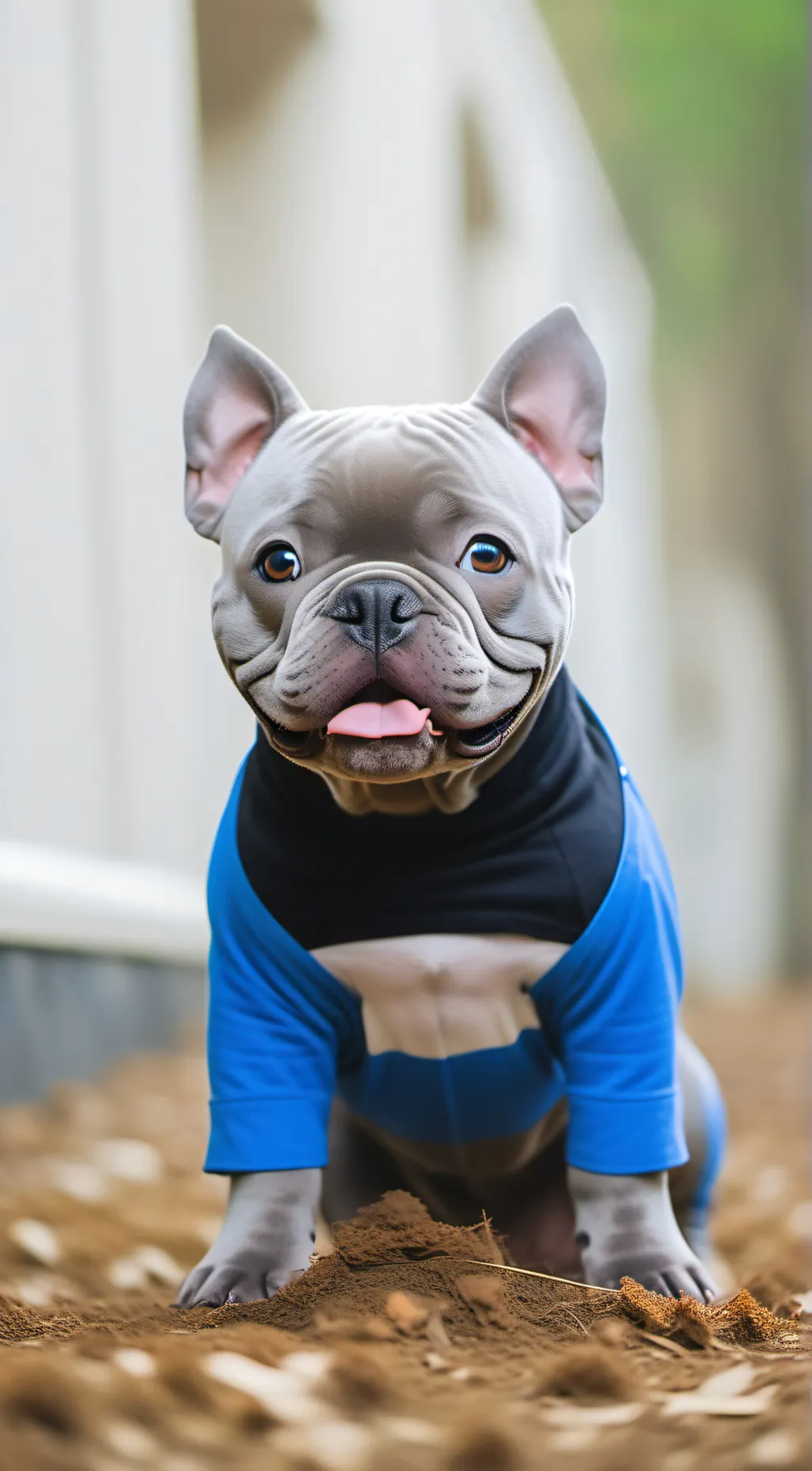 ai character: Titan(a dog) background