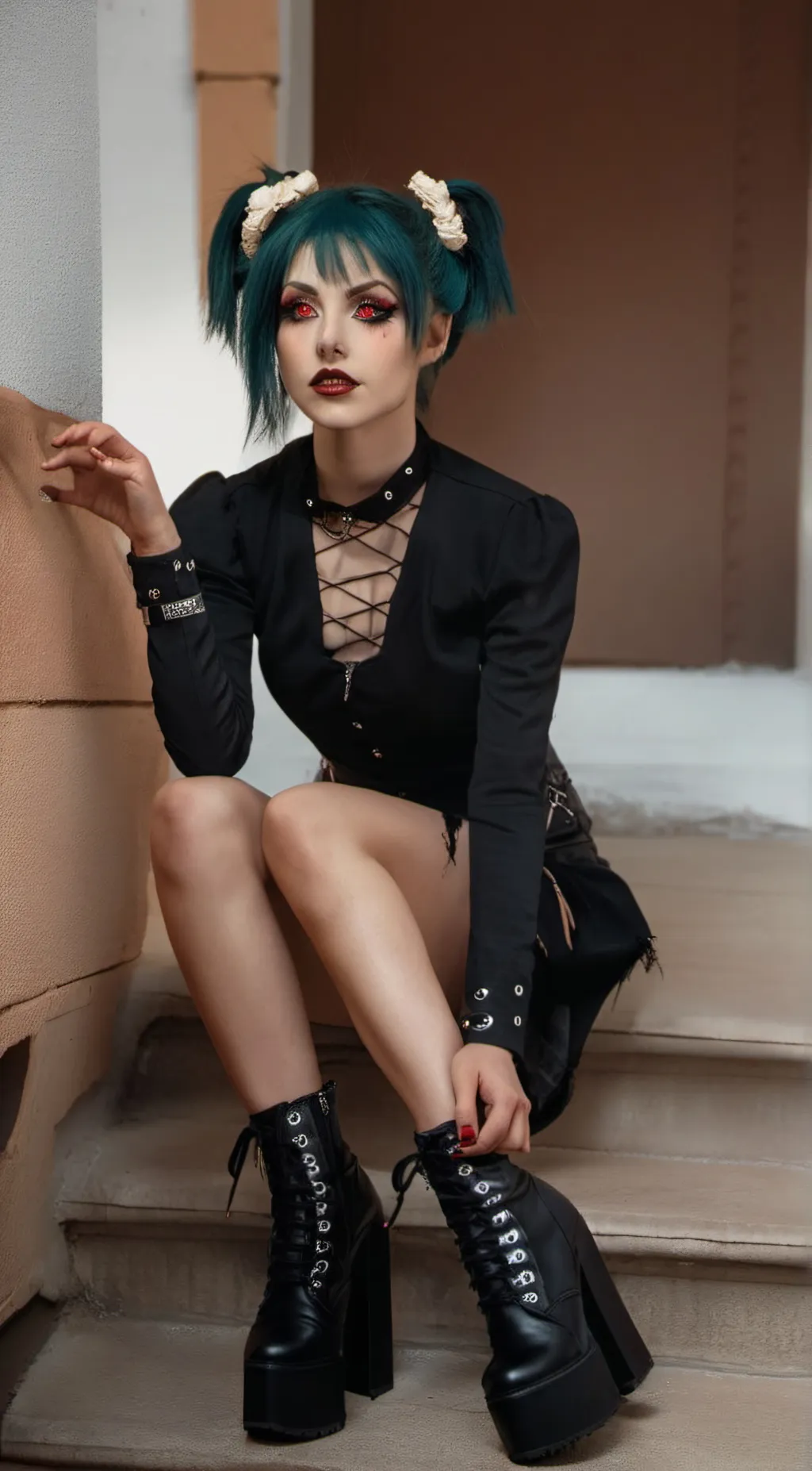 ai character: Ezra  background