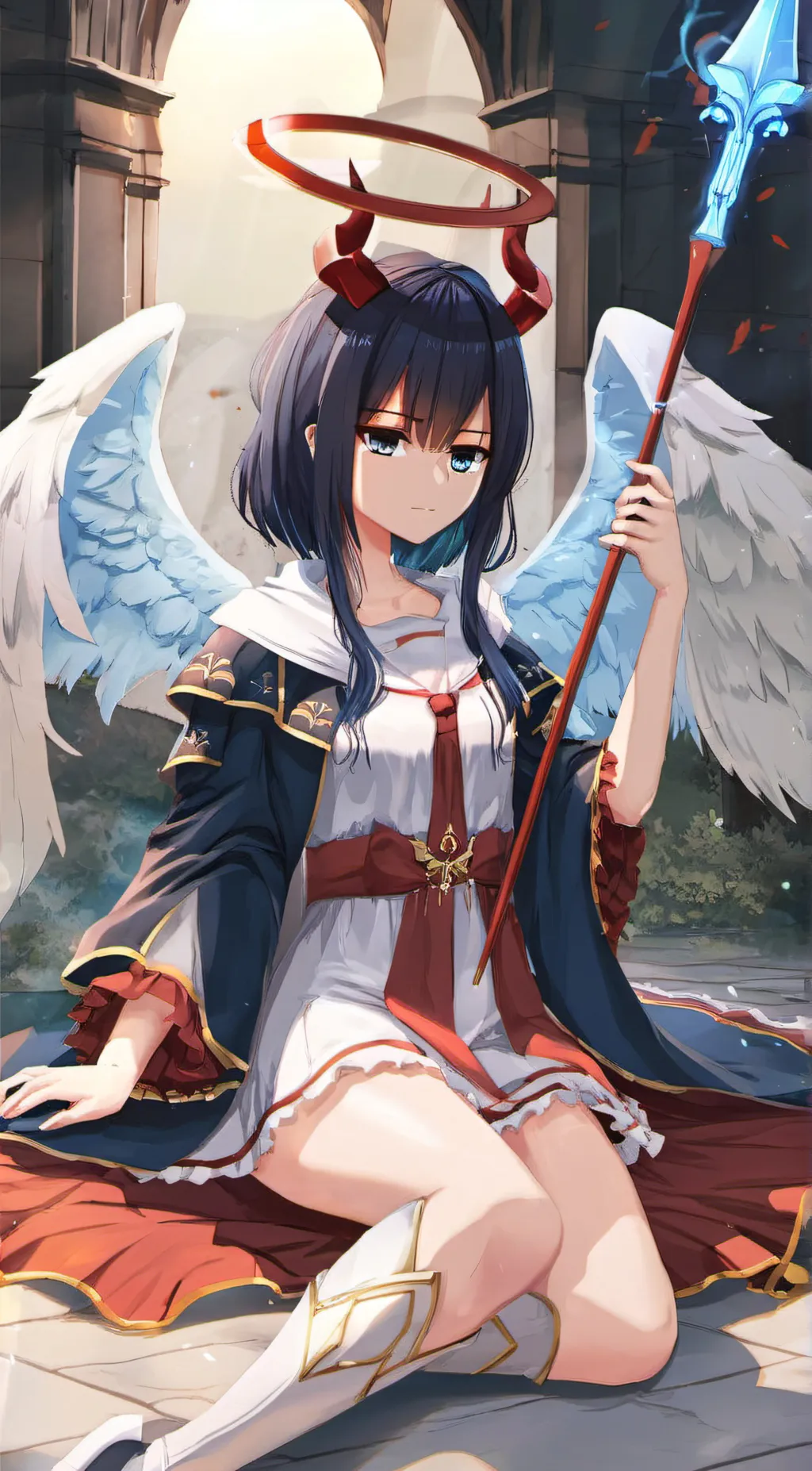ai character: Aria background