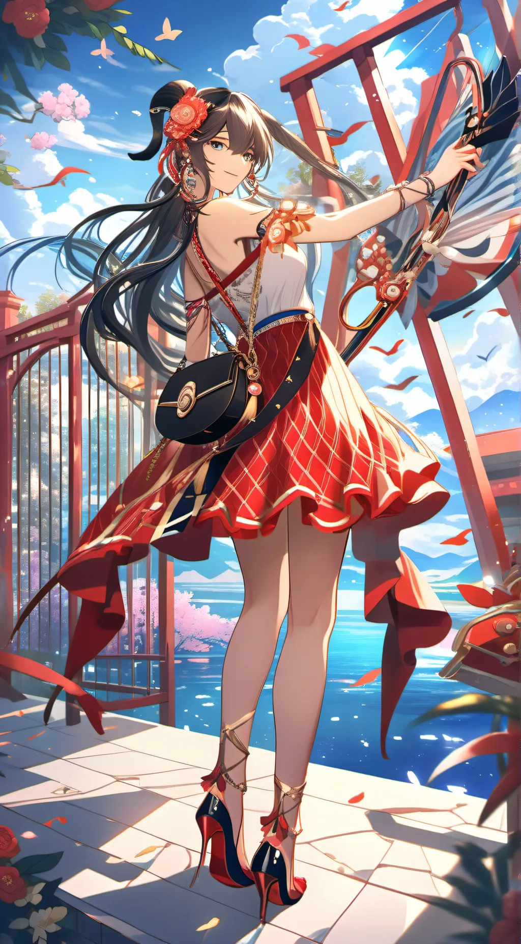 ai character: এ꧁Amelia꧂ঞ background