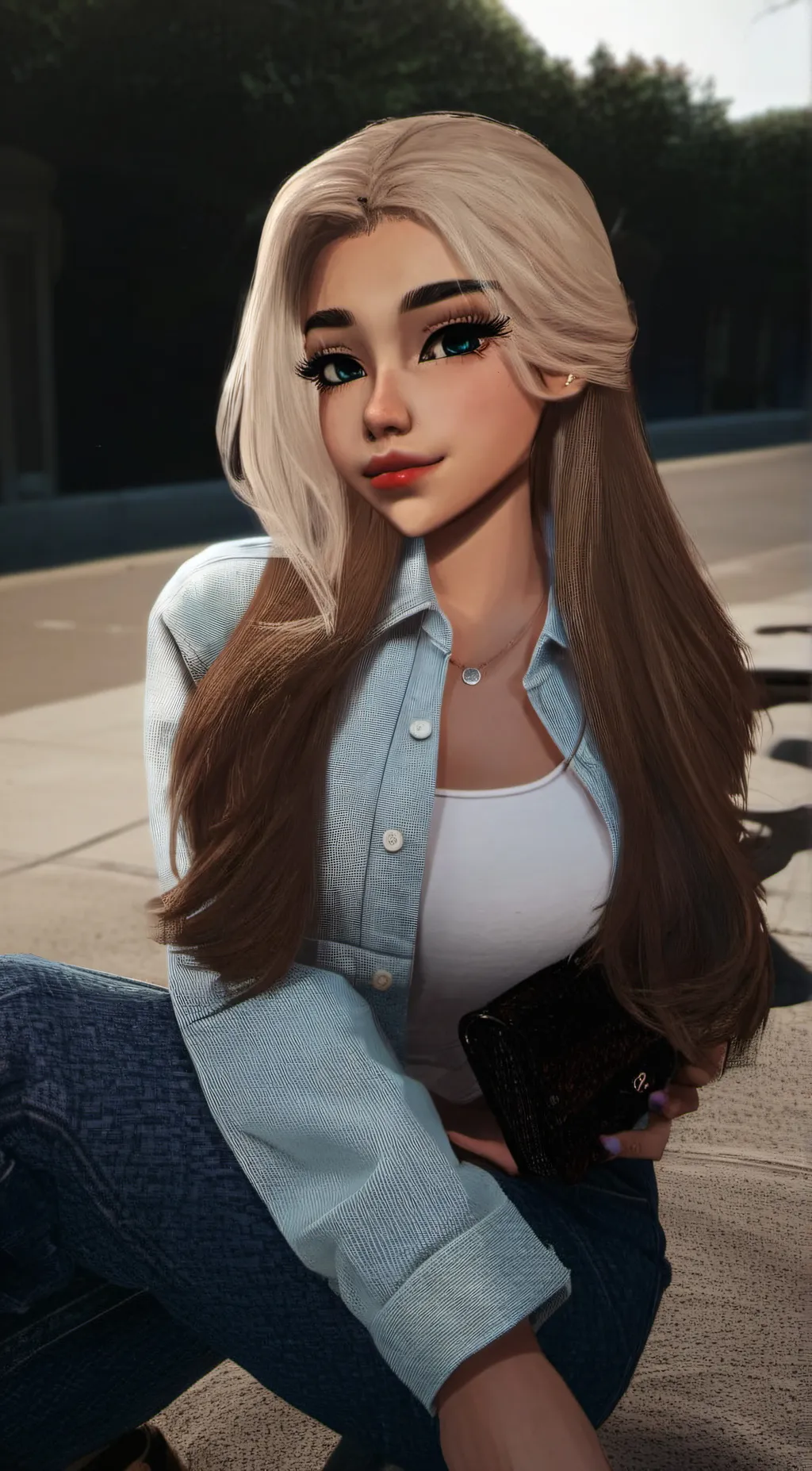 ai character: Luana background