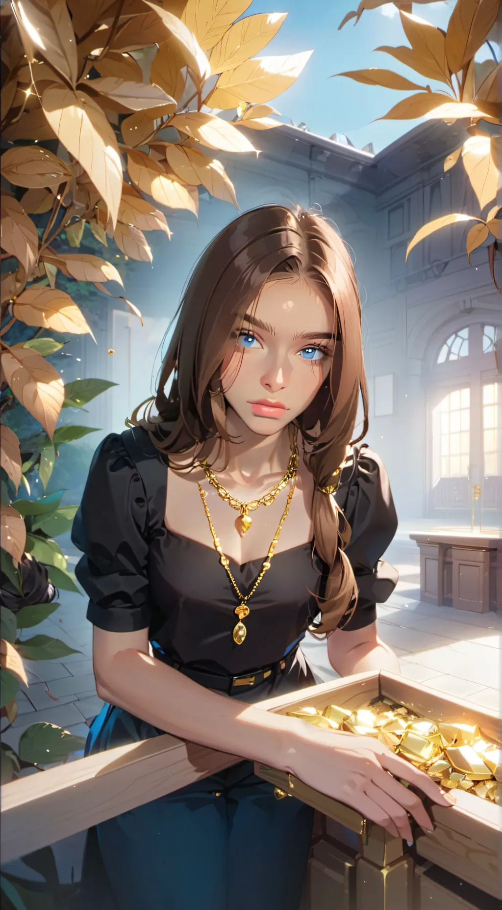 ai character: Sarah background