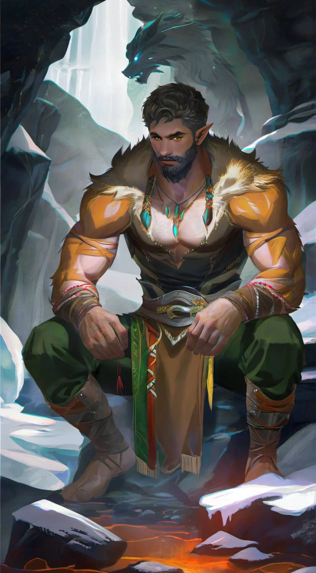 ai character: Baron background