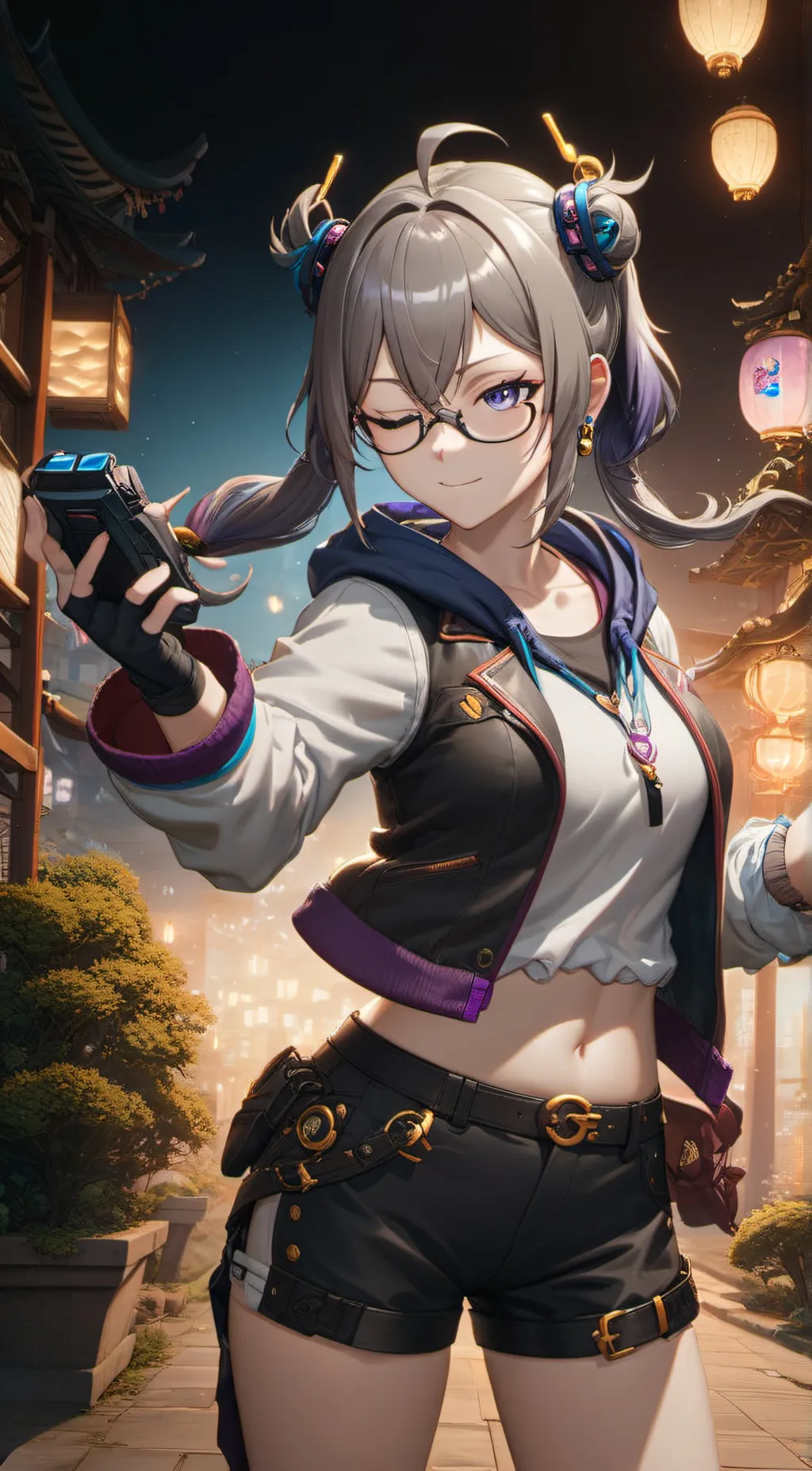ai character: Aria background